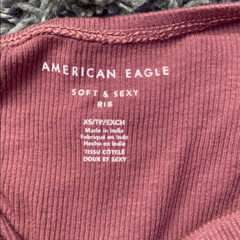 Rustic Ribbed Tube top - Picture 3 of 3